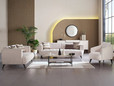 Mona 77" Wide Extendable Loveseat