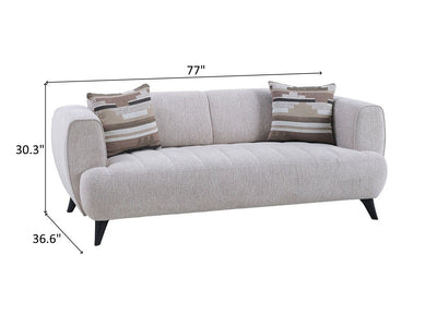 Mona 77" Wide Extendable Loveseat