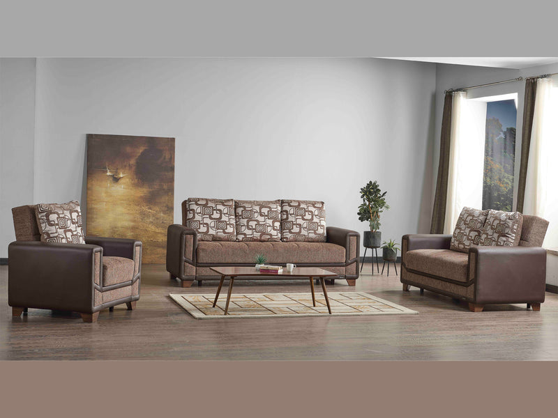 Mondo 68.5" Wide Convertible Loveseat