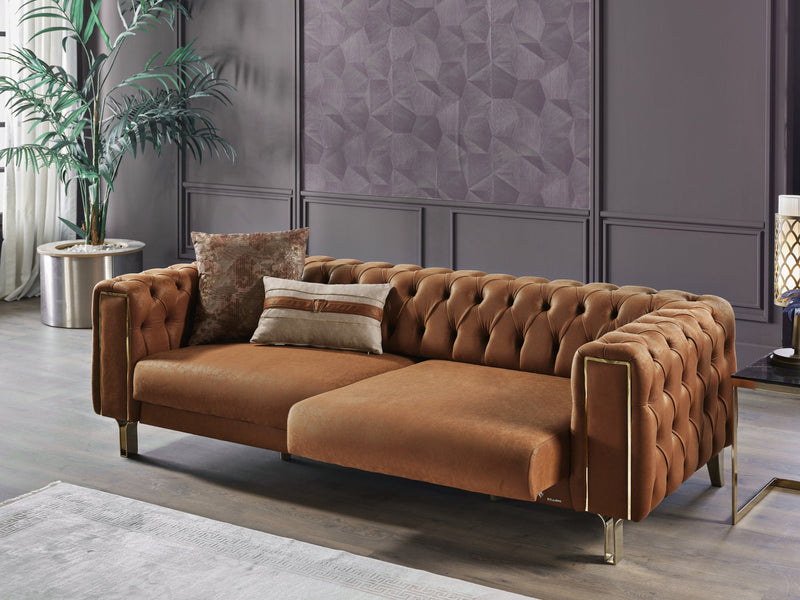 Montego 78.8" Wide Tufted Loveseat