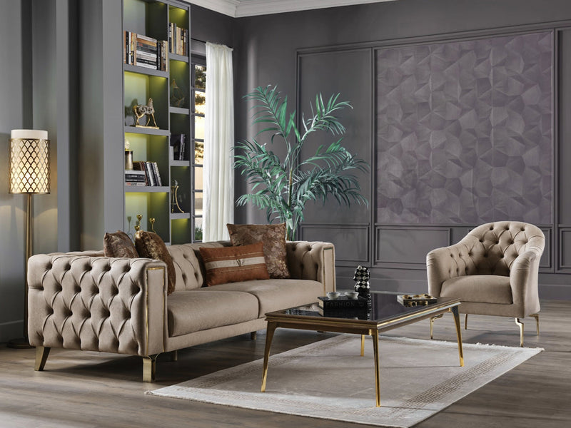 Montego 78.8" Wide Tufted Loveseat