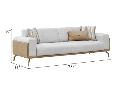 Montella 93.7" Wide Extendable Sofa