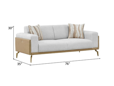 Montella 76" Wide Extendable Loveseat