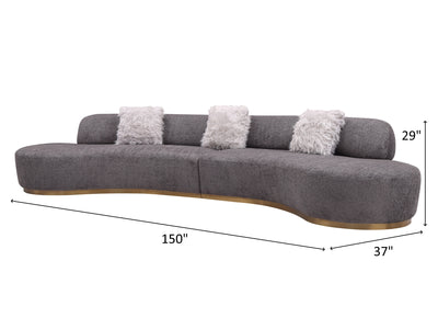 Moonn 150" Wide Sectional