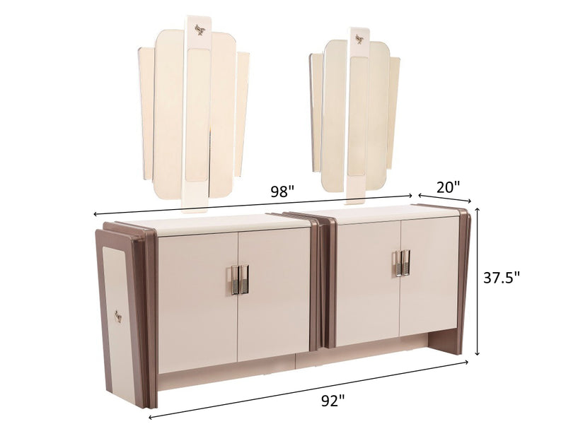 Nirvana Kanss 8 Person Dining Room Set