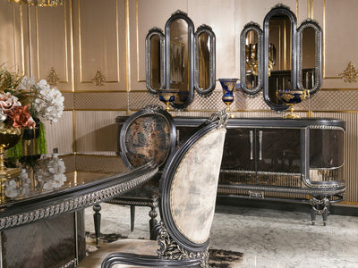 Gloria MyL Traditional 6 Person Dining Room Set