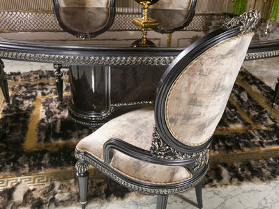 Gloria MyL Traditional 6 Person Dining Room Set