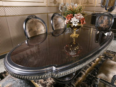 Gloria MyL Traditional 6 Person Dining Room Set