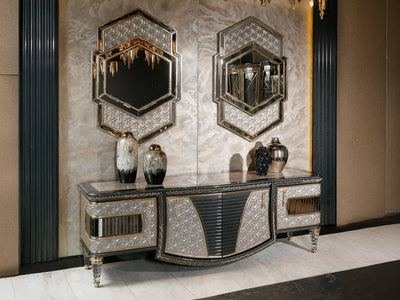 Kristal MyL Traditional 6 Person Dining Room Set