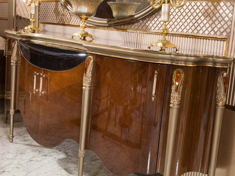 Lucca MyL Traditional 6 Person Dining Room Set