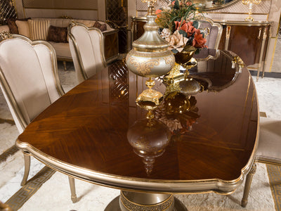 Lucca MyL Traditional 6 Person Dining Room Set