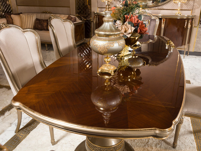 Lucca MyL Traditional 6 Person Dining Room Set