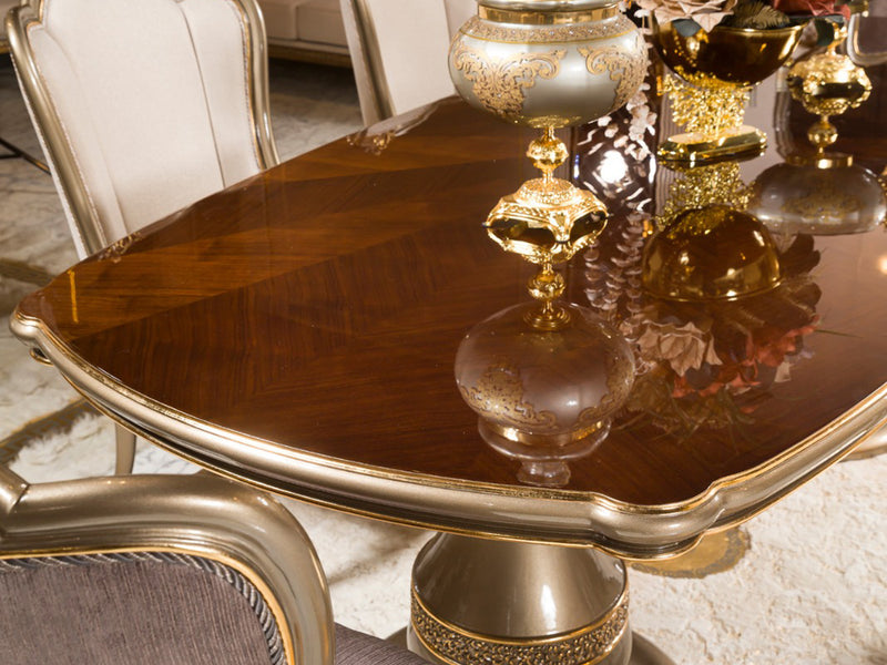 Lucca MyL Traditional 6 Person Dining Room Set