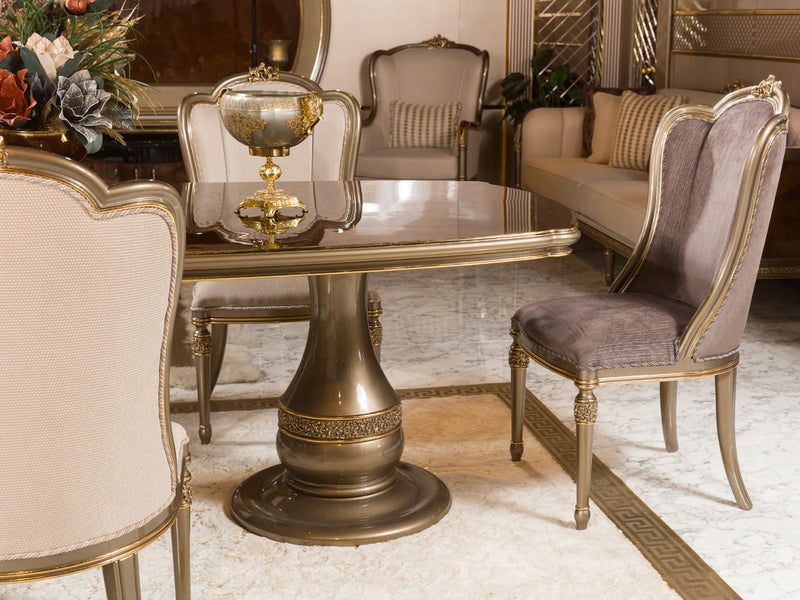 Lucca MyL Traditional 6 Person Dining Room Set