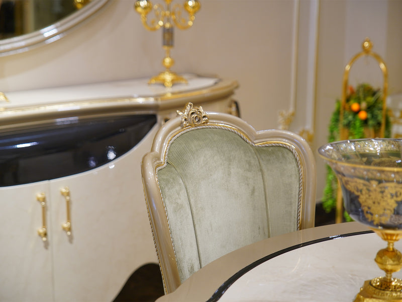 Lucca MyL Traditional 6 Person Dining Room Set