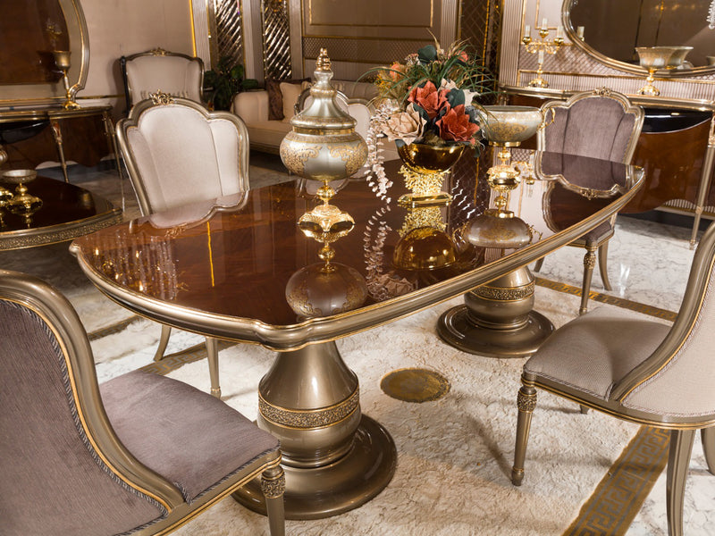 Lucca MyL Traditional 6 Person Dining Room Set