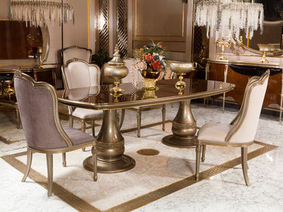 Lucca MyL Traditional 6 Person Dining Room Set