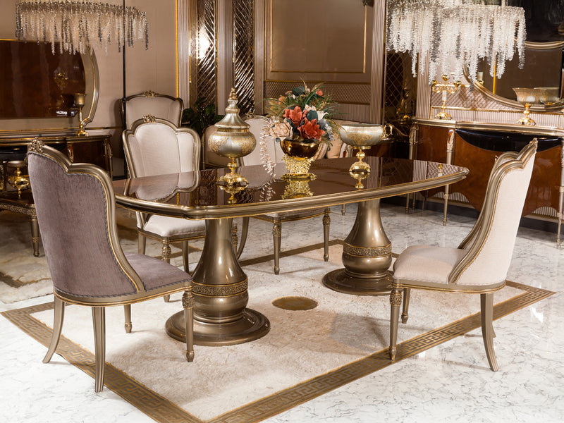 Lucca MyL Traditional 6 Person Dining Room Set