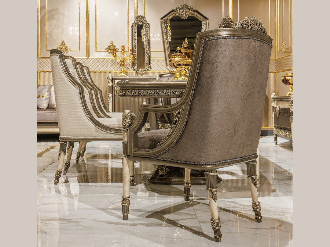 Perla MyL Traditional 6 Person Dining Room Set – Istanbul