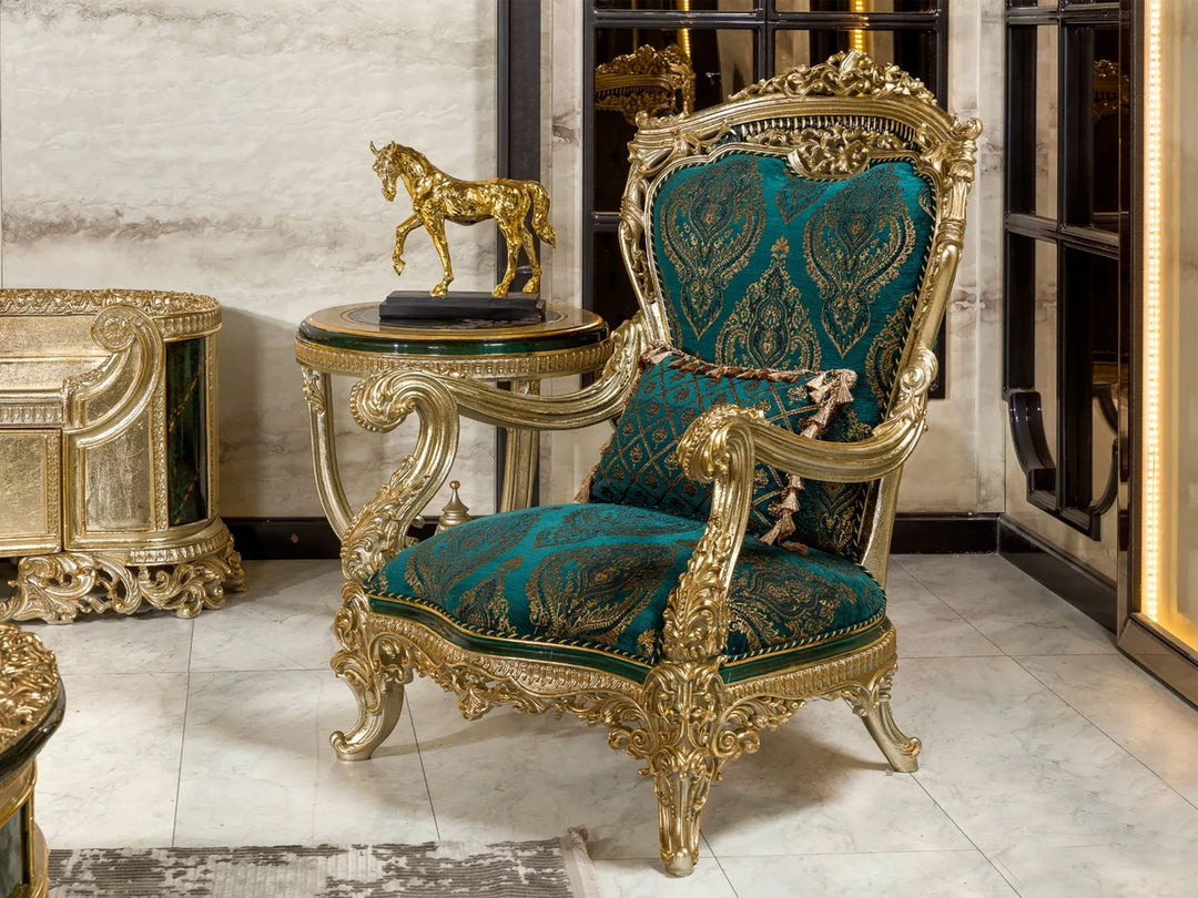 Living Room Royal Accent Chair Luxo Nation Royal Accent Chair