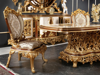 Sehzade MyL 6 Person Traditional Dining Room Set