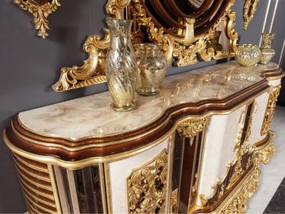 Sehzade MyL 6 Person Traditional Dining Room Set