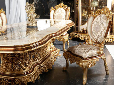 Sehzade MyL 6 Person Traditional Dining Room Set