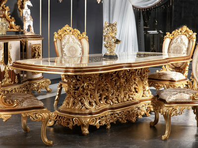 Sehzade MyL 6 Person Traditional Dining Room Set