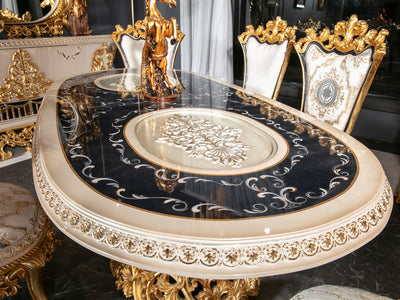 Tac Mahal MyL Traditional 6 Person Dining Room Set