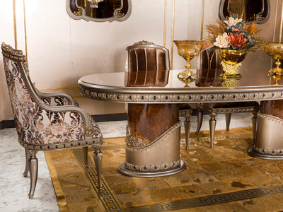 Rolex MyL Traditional 6 Person Dining Room Set