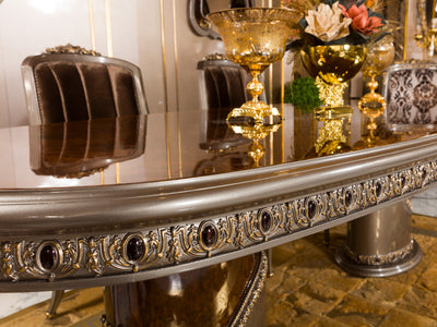 Rolex MyL Traditional 6 Person Dining Room Set