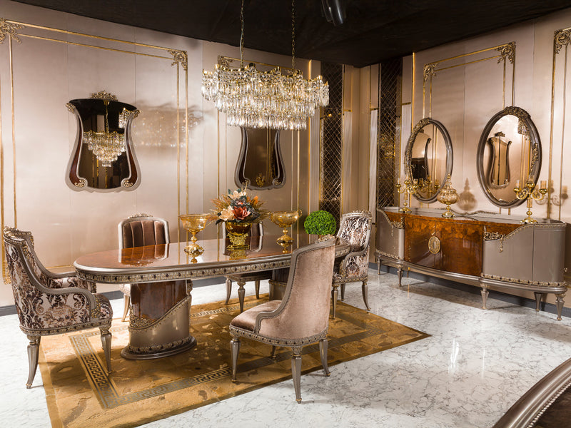 Rolex MyL Traditional 6 Person Dining Room Set