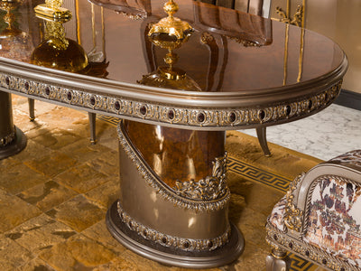 Rolex MyL Traditional 6 Person Dining Room Set