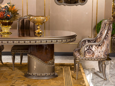 Rolex MyL Traditional 6 Person Dining Room Set