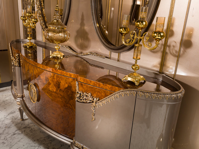 Rolex MyL Traditional 6 Person Dining Room Set