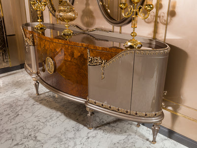 Rolex MyL Traditional 6 Person Dining Room Set