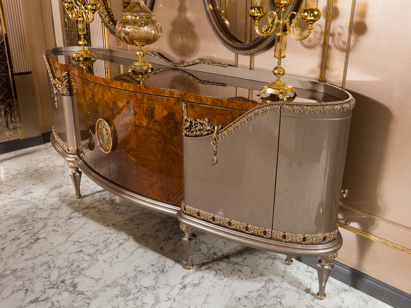 Rolex MyL Traditional 6 Person Dining Room Set