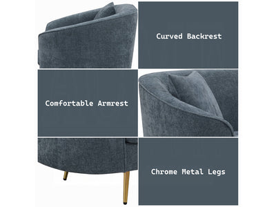 Nakendra 61" Wide Loveseat