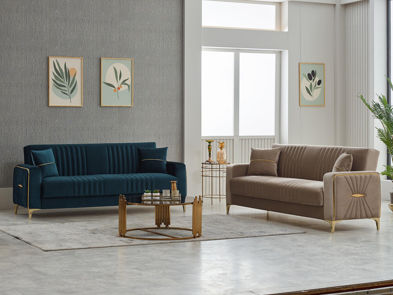 Nelson 91" Wide Convertible Sofa