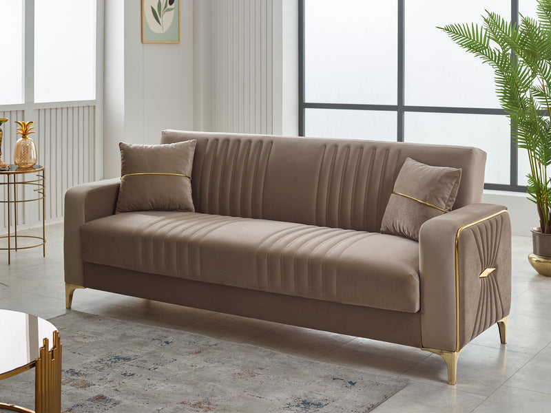 Nelson 91" Wide Convertible Sofa