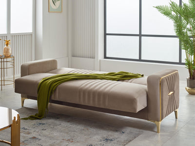 Nelson 91" Wide Convertible Sofa