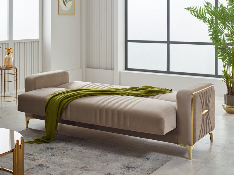 Nelson 91" Wide Convertible Sofa
