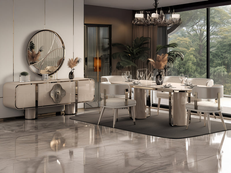 Neva 6 Person Dining Room Set