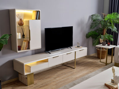 Ritan 90.5" Wide TV Stand