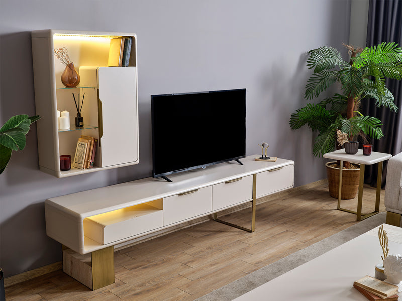 Ritan 90.5" Wide TV Stand