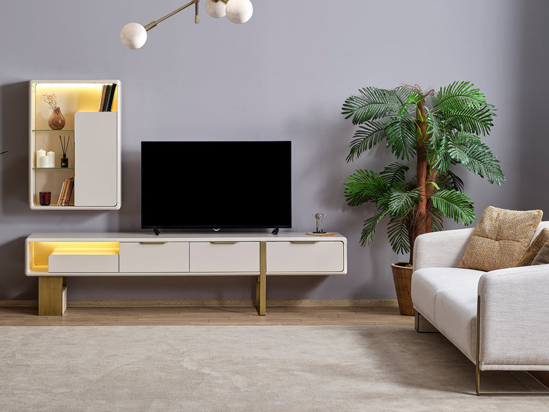 Ritan 90.5" Wide TV Stand