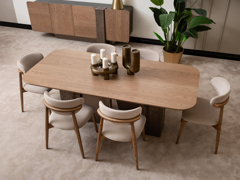 Noho Mon 6 Person Dining Room Set