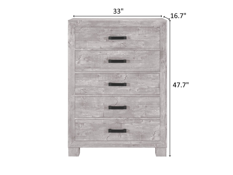 Nolan 33" Wide 5 Drawer Chest