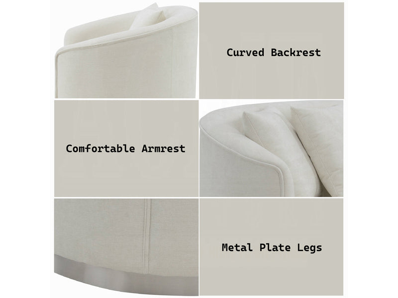 Odette 83" Wide Sofa