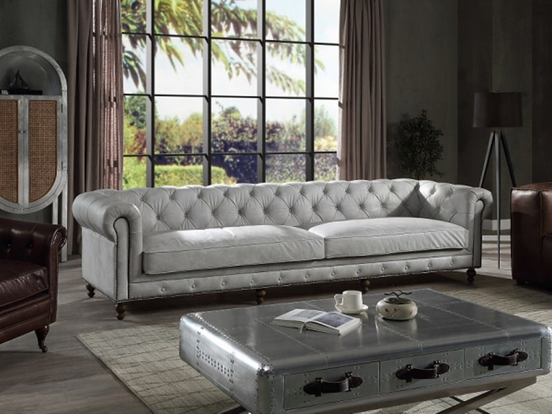 Ofer 122" Wide 5 Seater Tufted Sofa